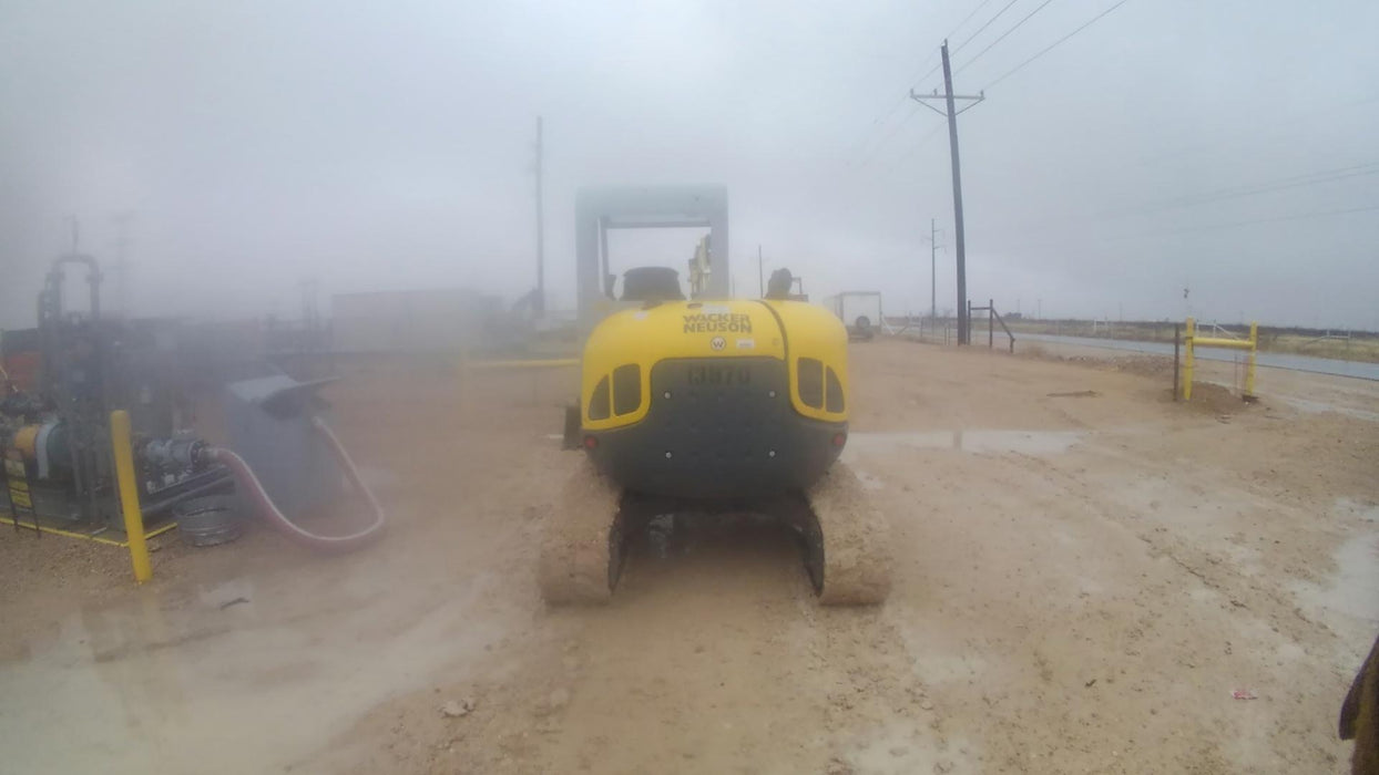 2018 Wacker Neuson EZ53 EZ53 12K Track Excavator, TRK,LGD,CNPY,PC, TRK,LGD,CNPY,PC, Manual QC, Hydraulic Thumb, Buckets: 24" , 18"