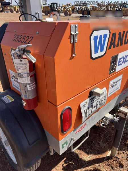 2024 Wanco WLTT-4MM4K Diesel, Deep Sea Controller, Shore Power Plug, Auto Start, (4) 350W LED Floodlights, 4kW Generator, 60 Gal Fuel Tank, 2" Ball, T3