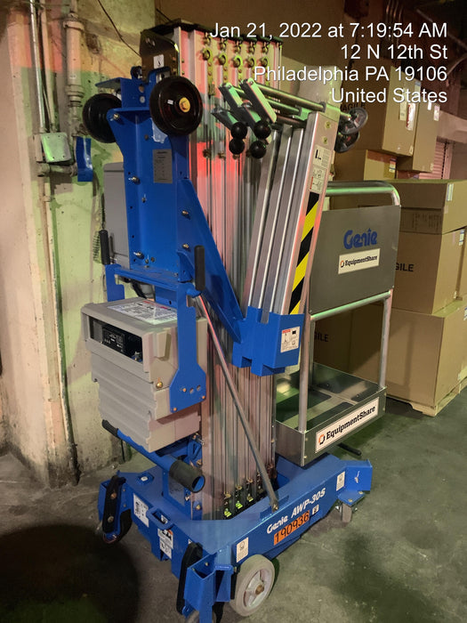 2021 GENIE AWP-30S DC
