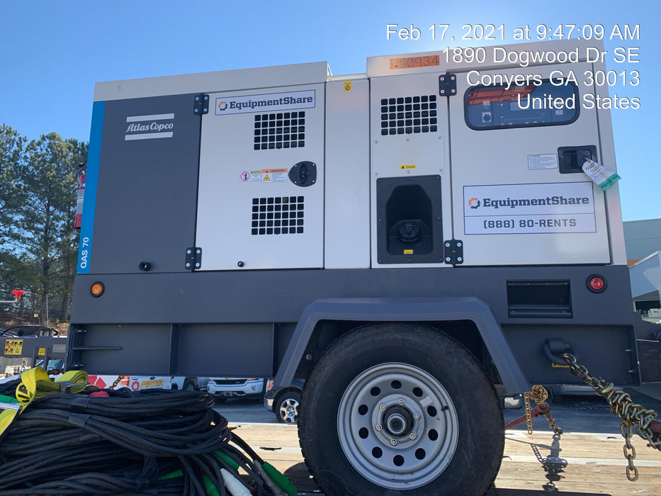 2020 ATLAS COPCO QAS 70