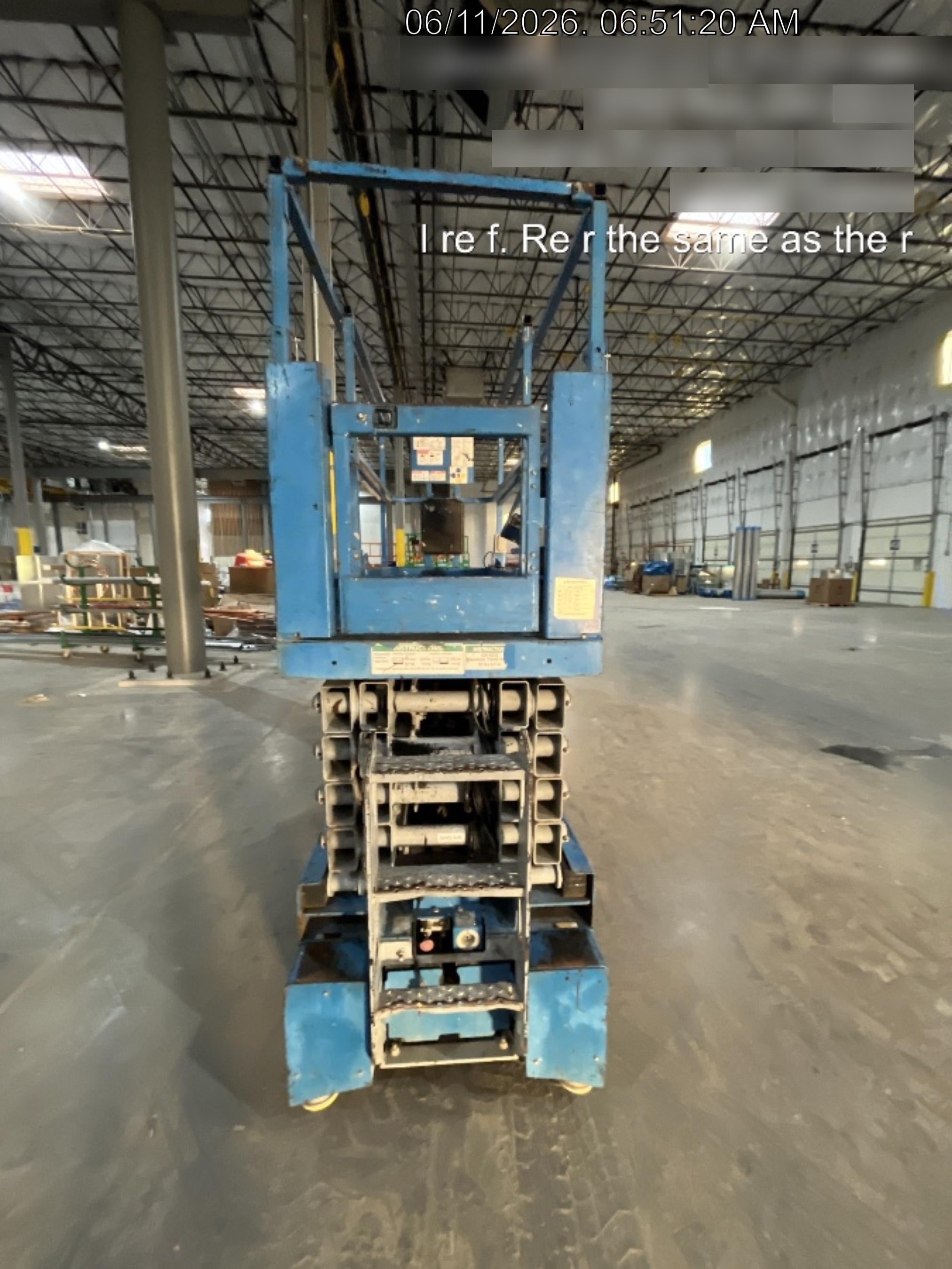 2016 Genie GS-3232 32' Narrow Scissor Lift
