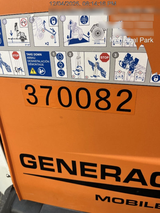 2023 Generac MLT2 Diesel, Flex Switch 120V Input, Powerzone Controller, 
(4) 320W LED Lights, 4kW Generator, 39.9 Gal Fuel Tank, 2" Ball, T3