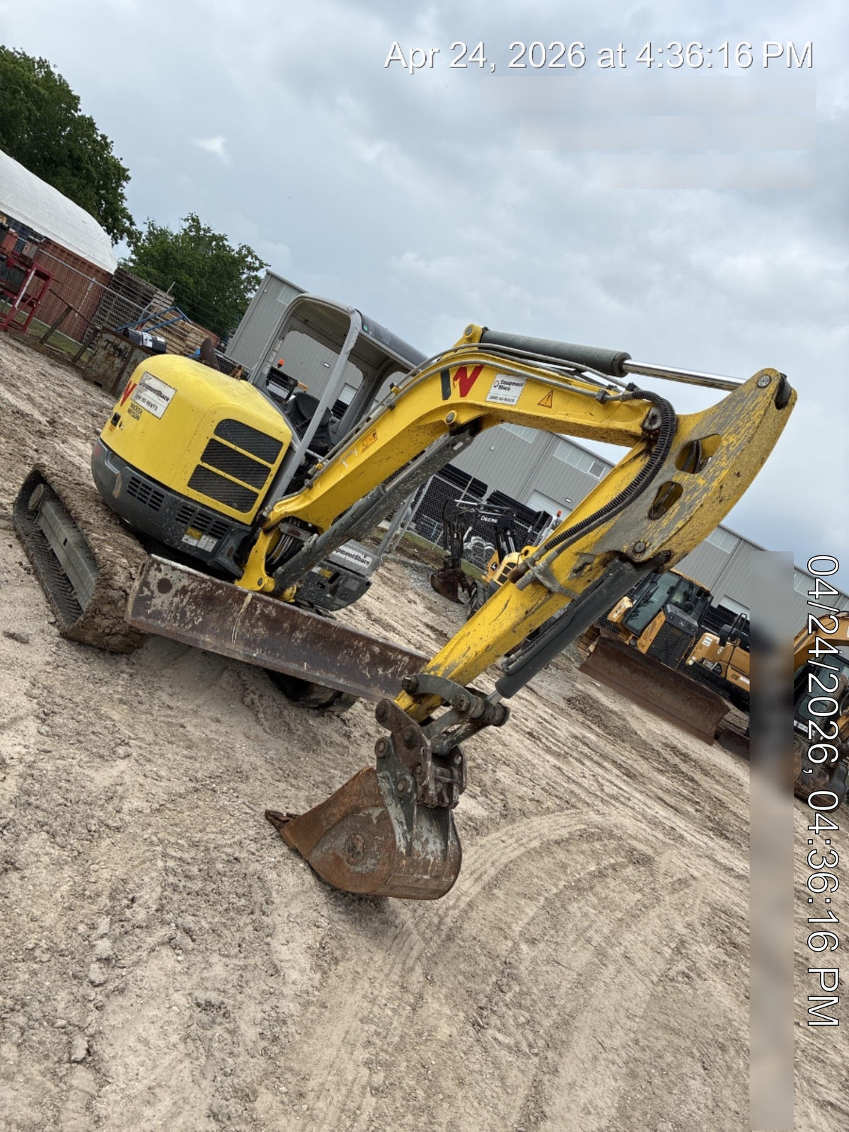 2019 Wacker Neuson EZ53 Standard Options