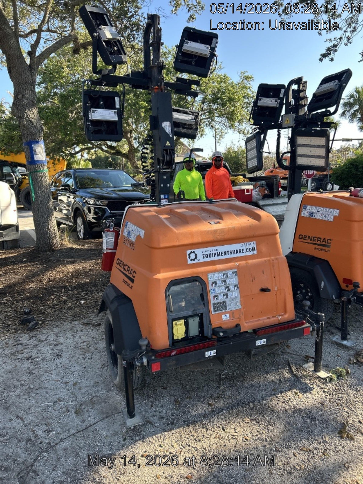 2023 Generac MLT2 Diesel, Flex Switch 120V Input, Powerzone Controller, 
(4) 320W LED Lights, 4kW Generator, 39.9 Gal Fuel Tank, 2" Ball, T3