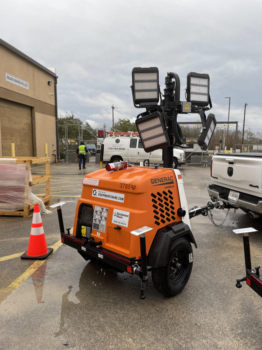 2023 Generac MLT2 Diesel, Flex Switch 120V Input, Powerzone Controller, 
(4) 320W LED Lights, 4kW Generator, 39.9 Gal Fuel Tank, 2" Ball, T3