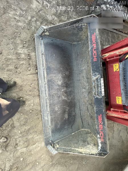 2025 TAKEUCHI 76" Smooth Bucket - Takeuchi