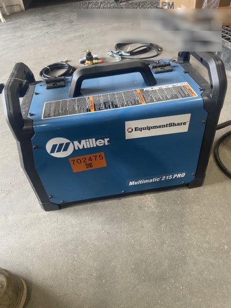 2026 MILLER ELECTRIC Multimatic 215