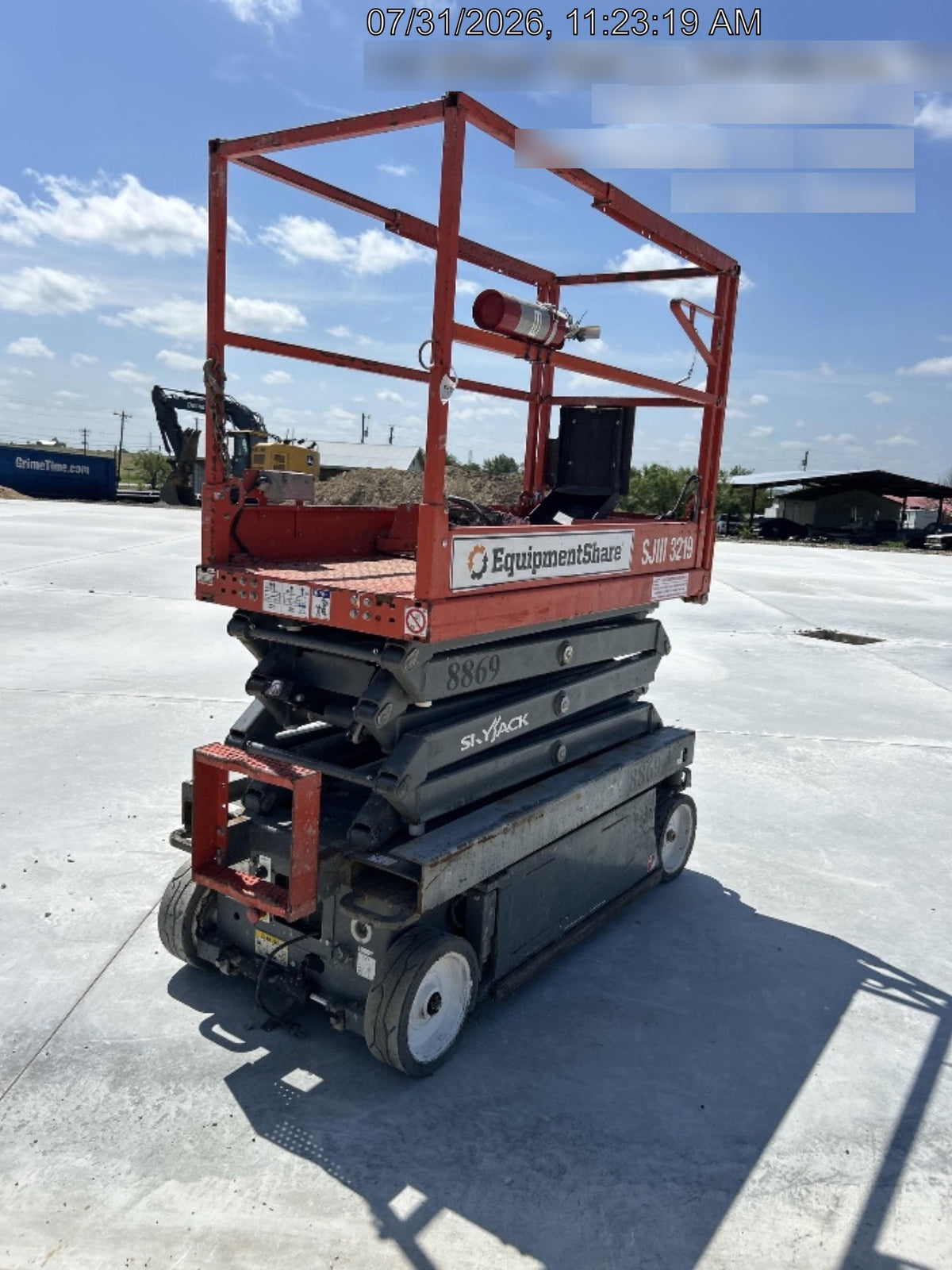 2018 Skyjack SJIII-3219 Skyjack SJIII3219 Scissor Lift