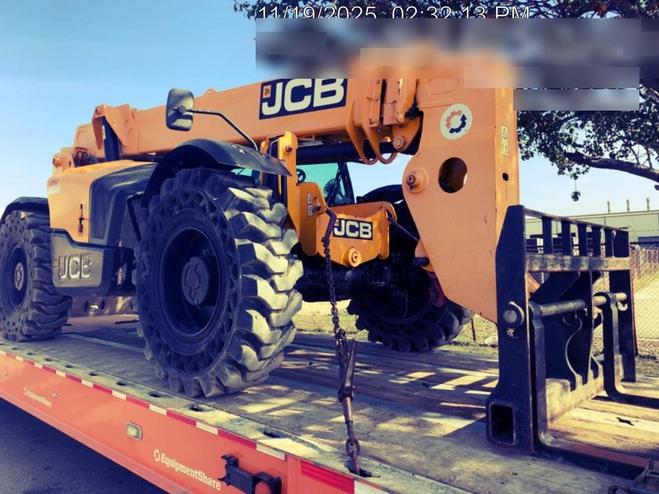 2020 JCB 509-42 Cab/Heat/Air, Solid Tires, Work Lights, Beacon, Aux Hydraulics, Back up Alarm, Lifting Eye, ES Decals