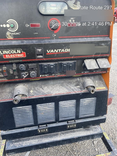 2021 Lincoln Electric Vantage 549X Ready Pak 3, ORANGE (includes trailer, cable rack, fender light kit)