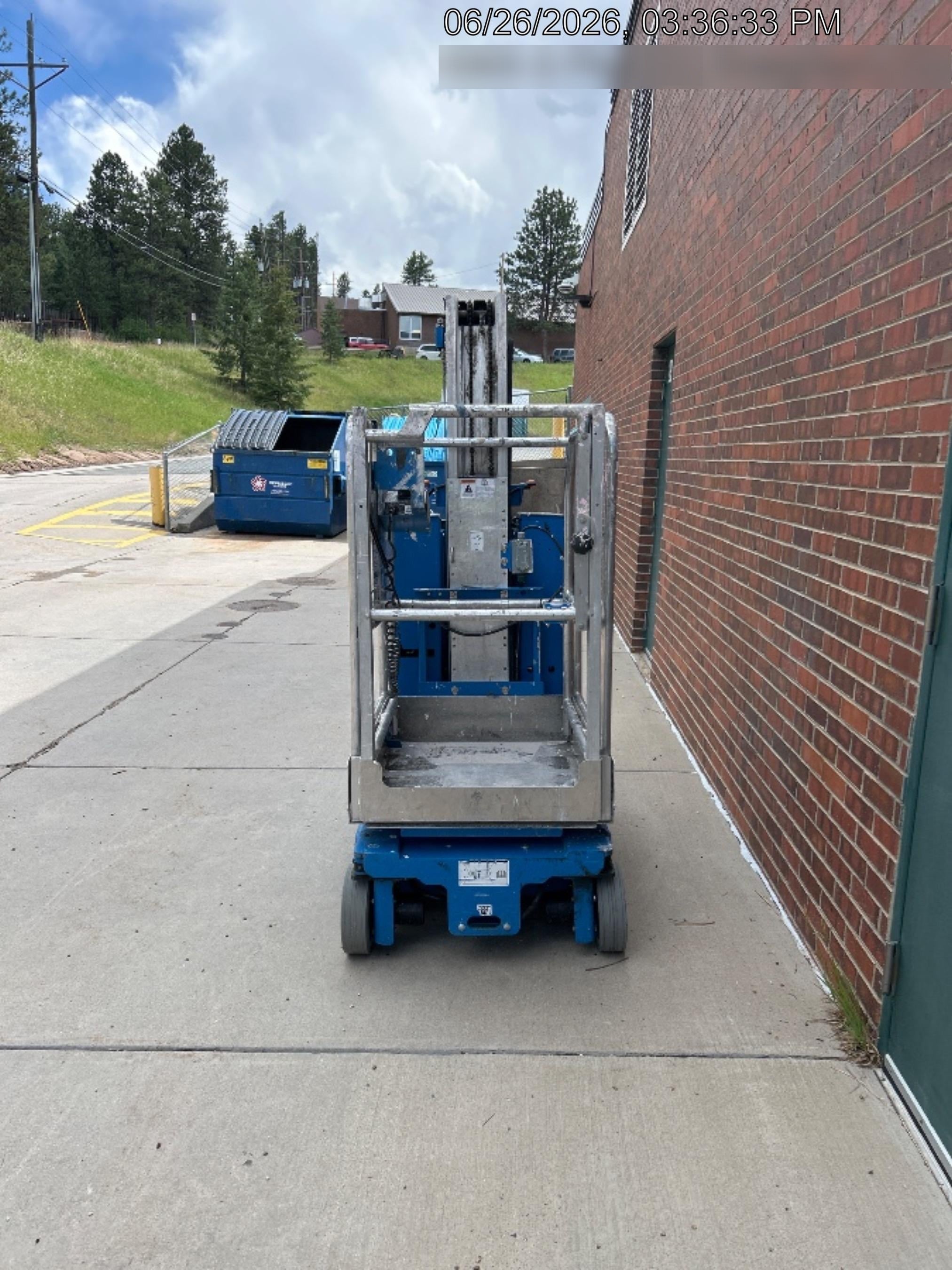 2019 GENIE GR-20
