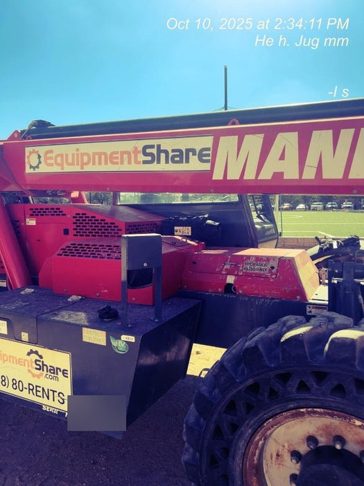 2019 Manitou MTA10055 MTA10055 - 120 HP T4, Canopy, Worklights/Strobe, Beacon, 66" Carriage, 60" Forks, Solid Tires, Lift Hook, Aux Hydraulics
