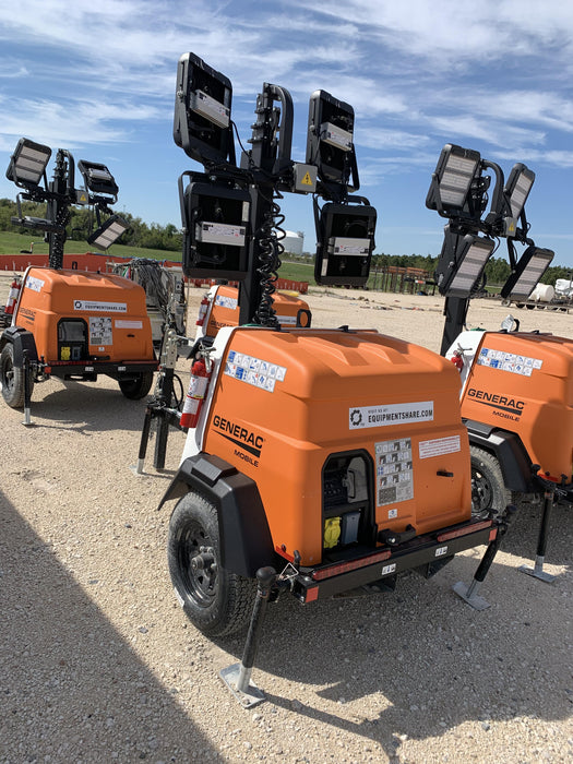 2023 Generac MLT2 Diesel, Flex Switch 120V Input, Powerzone Controller, 
(4) 320W LED Lights, 4kW Generator, 39.9 Gal Fuel Tank, 2" Ball, T3