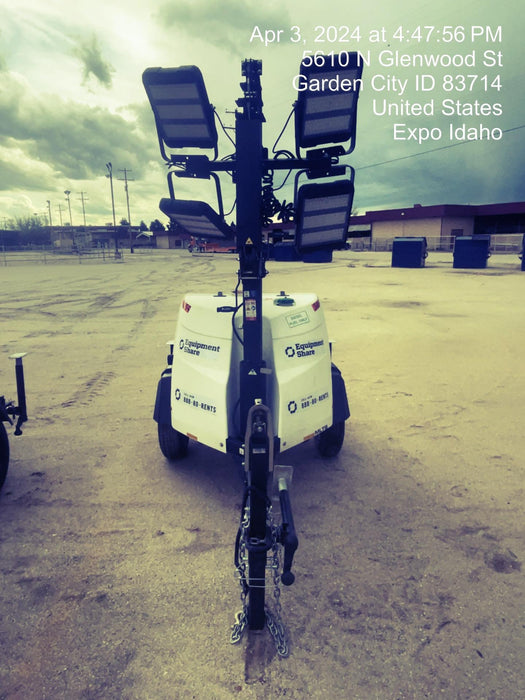 2023 Generac MLT2 Diesel, Flex Switch 120V Input, Powerzone Controller, (4) 320W LED Lights, 4kW Generator, 39.9 Gal Fuel Tank, 2" Ball, T3