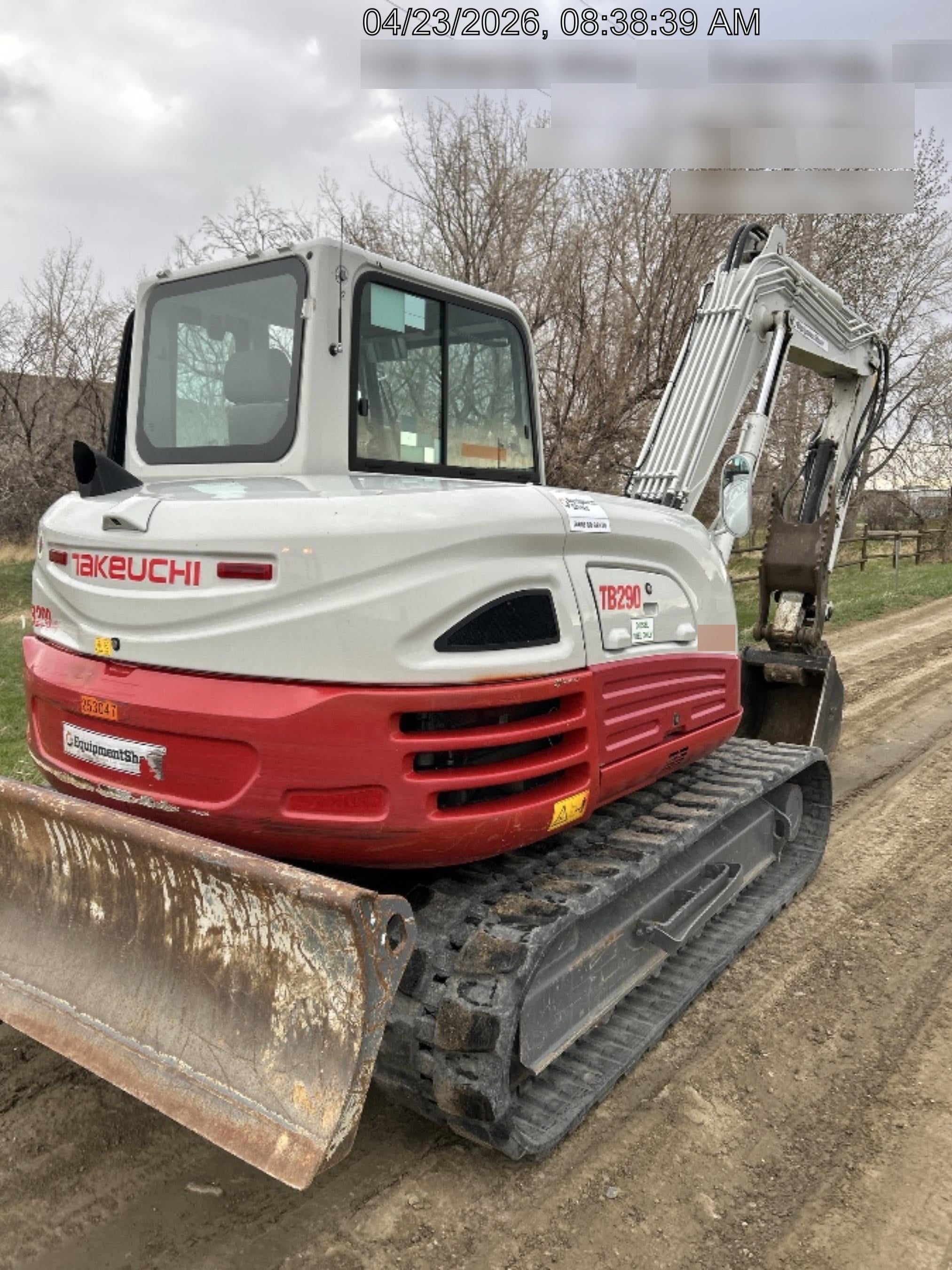 2022 TAKEUCHI TB290-CR