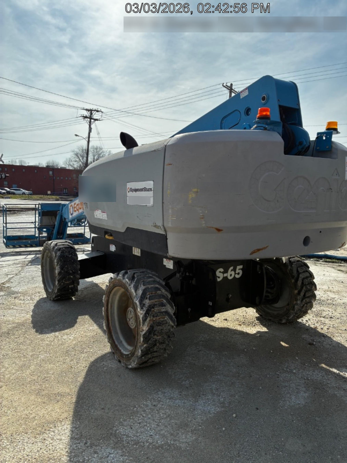 2016 GENIE S-65