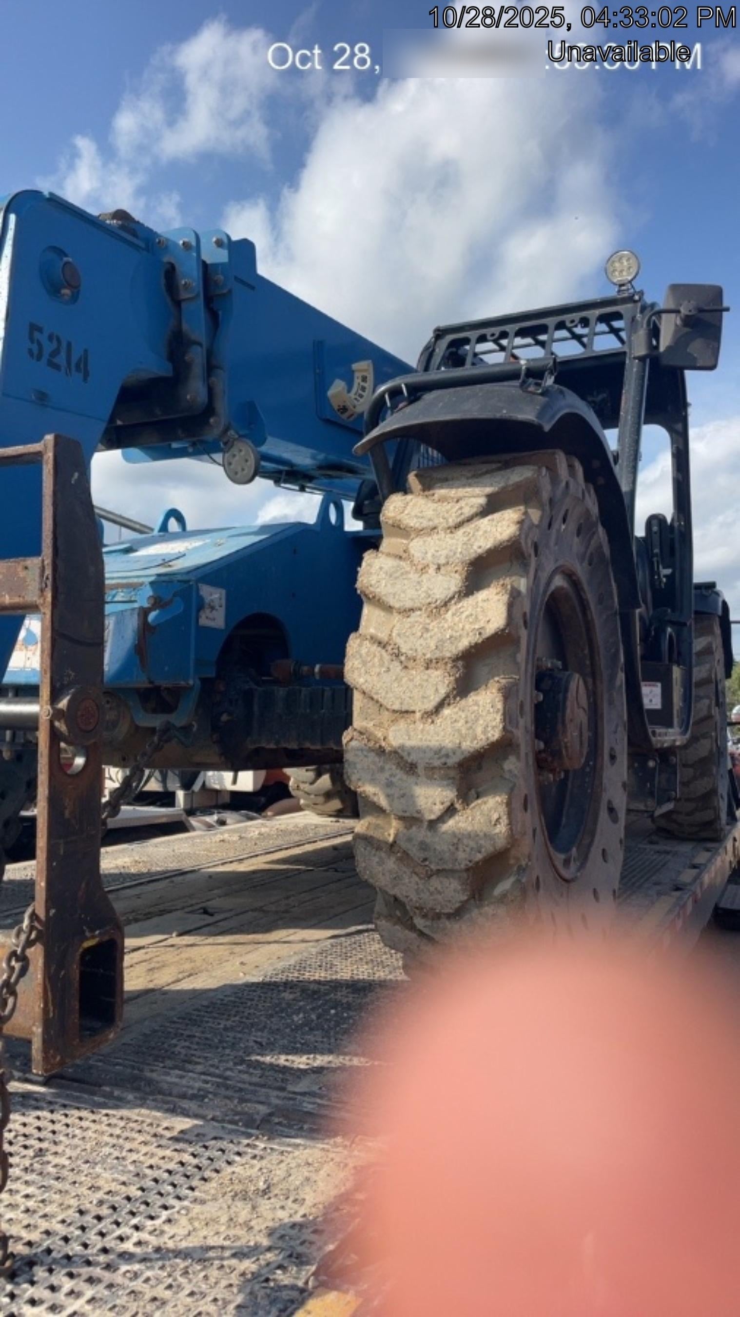 2017 Genie GTH-636 Genie GTH636, Solid RT Tires, T4F, worklights (LED, rear), Open ROPS