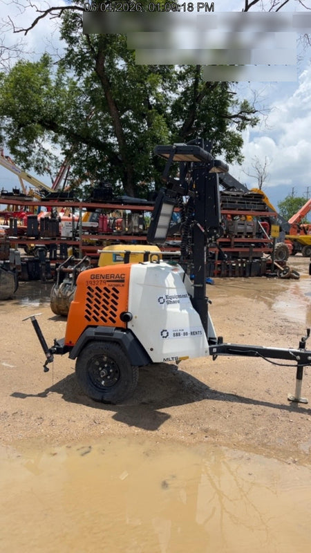 2024 Generac MLT2 Diesel, Flex Switch 120V Input, Powerzone Controller, 
(4) 320W LED Lights, 4kW Generator, 39.9 Gal Fuel Tank, 2" Ball, T3