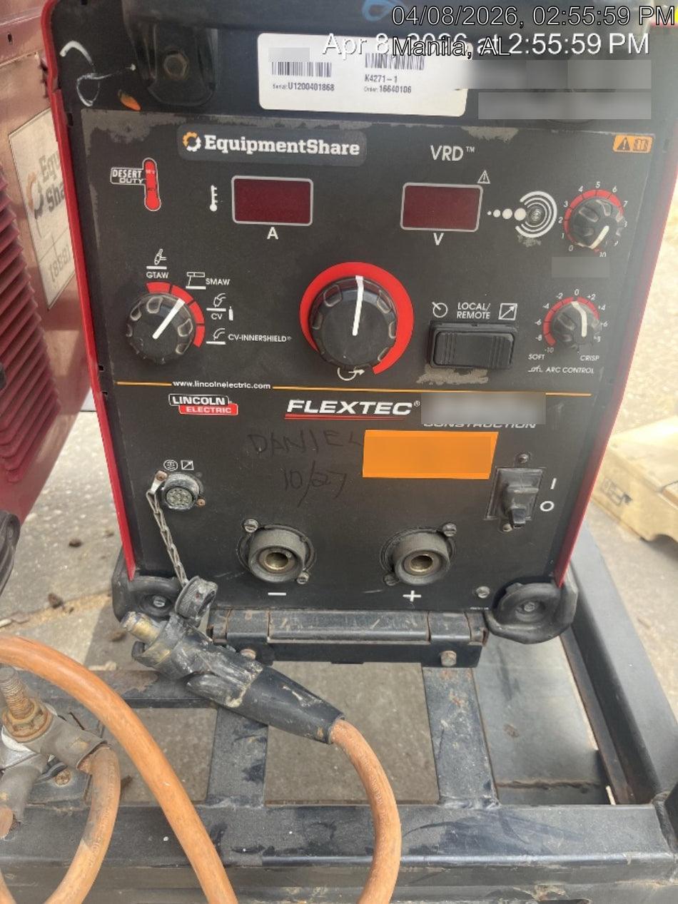 2020 LINCOLN ELECTRIC FLEXTEC 350X