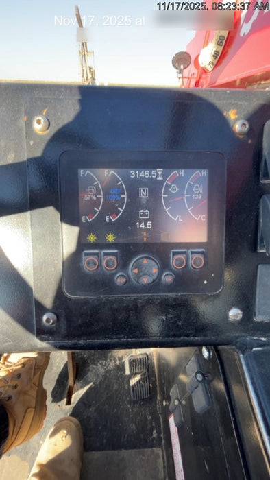 2019 Manitou MTA12042 Canopy, 120 HP , Solid Tires, Work Lights, Lift Hook, Auxiliary Hydraulics 66" Carriage and 60" Forks