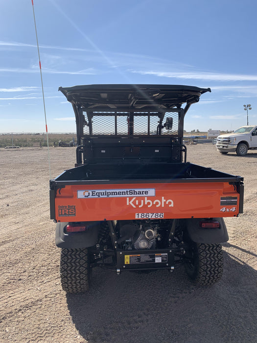 2021 Kubota RTV-X1140W-H Plastic Canopy, Windshield Acrylic Clear, LED Strobe Light, Wire Harness Kit, Back up Alarm