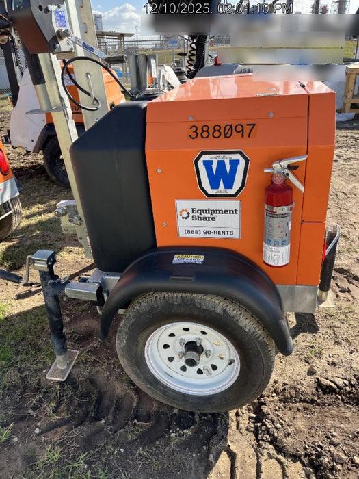 2024 Wanco WLTT-4MM4K Diesel, Deep Sea Controller, Shore Power Plug, Auto Start, (4) 350W LED Floodlights, 4kW Generator, 60 Gal Fuel Tank, 2" Ball, T3