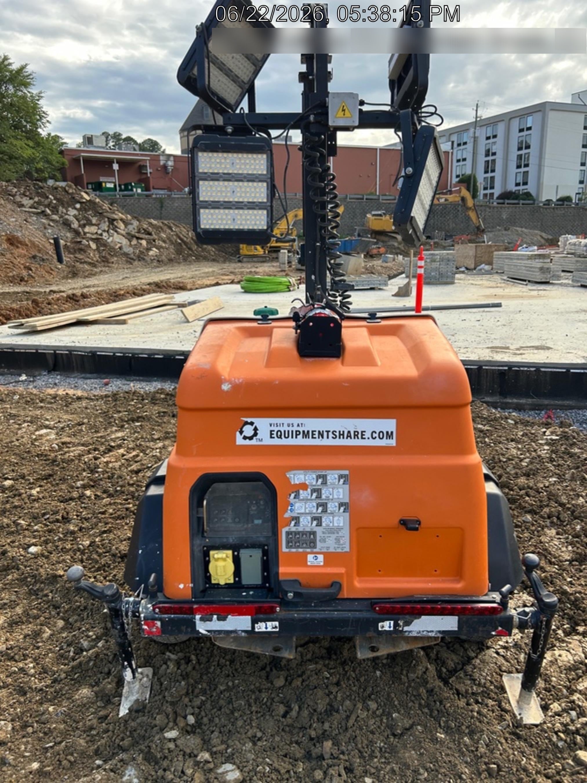 2023 Generac MLT2 Diesel, Flex Switch 120V Input, Powerzone Controller, (4) 320W LED Lights, 4kW Generator, 39.9 Gal Fuel Tank, 2" Ball, T3