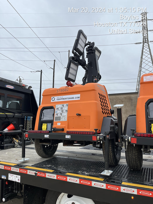 2023 Generac MLT2 Diesel, Flex Switch 120V Input, Powerzone Controller, 
(4) 320W LED Lights, 4kW Generator, 39.9 Gal Fuel Tank, 2" Ball, T3