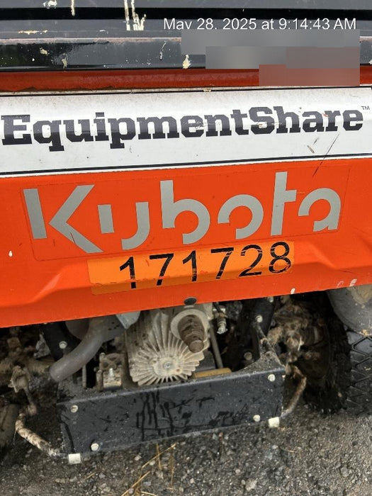 2021 Kubota RTV-X1140W-H Plastic Canopy, Windshield Acrylic Clear, LED Strobe Light, Wire Harness Kit, Back up Alarm