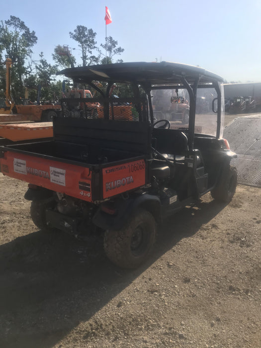 2020 Kubota RTV-X1140W-H Canopy, 4-Seater, Diesel, Windshield Acrylic Clear, Strobe Light, Backup Alarm