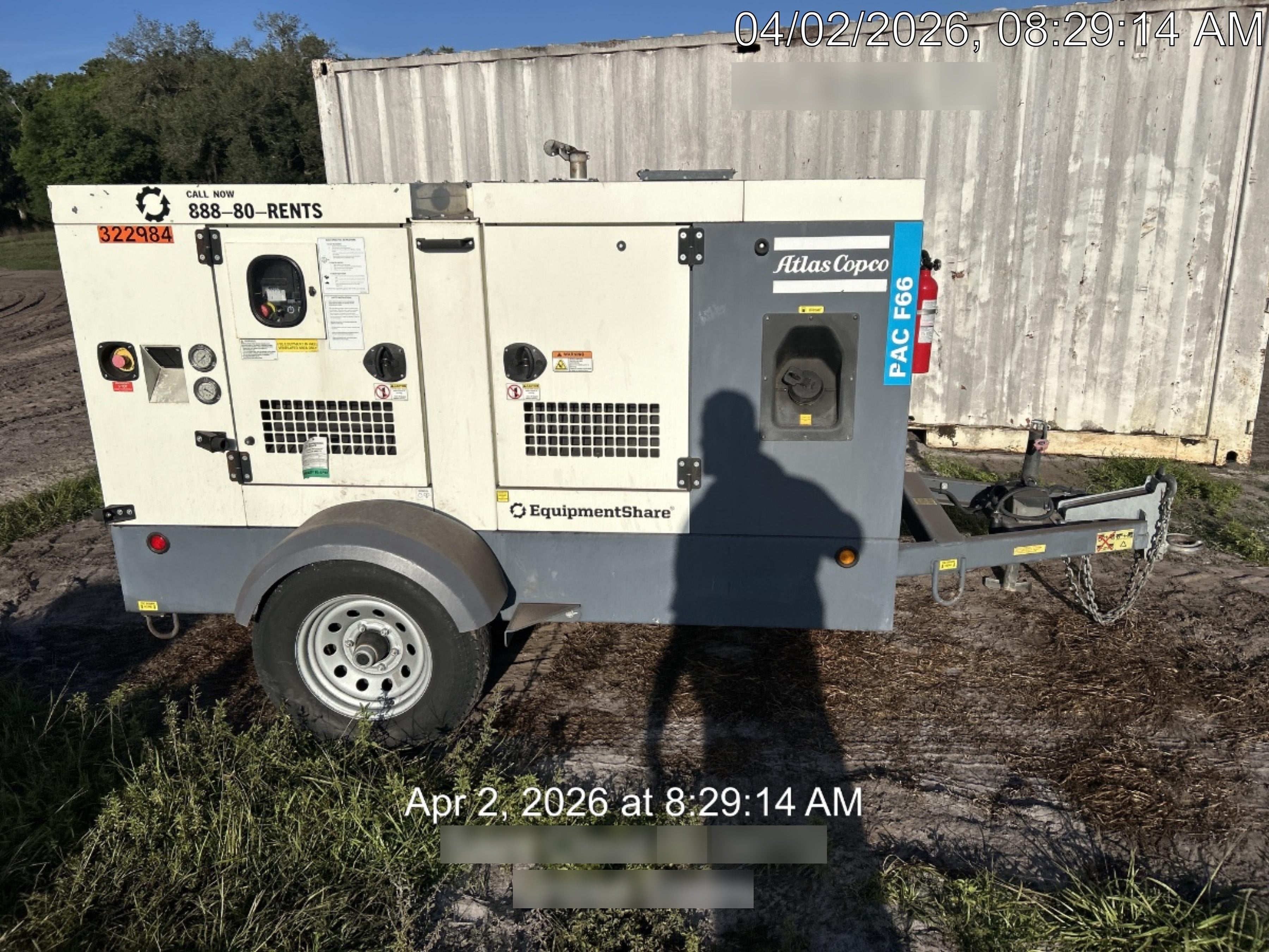 2023 ATLAS COPCO PAC F66 KD-S