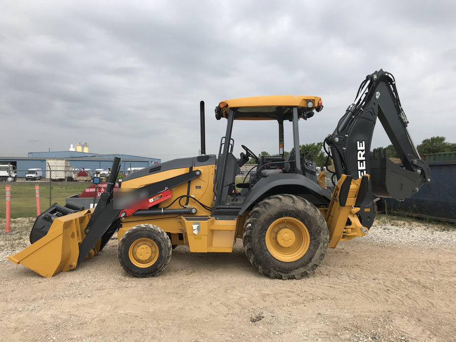 2020 John Deere 310LEP Canopy, 4WD, Standard Stick, Pilot Controls, 2 Way Hydraulics, TAG Manual QC