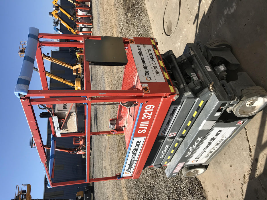 2019 Skyjack SJIII-3219 Standard Options, Trojan Batteries