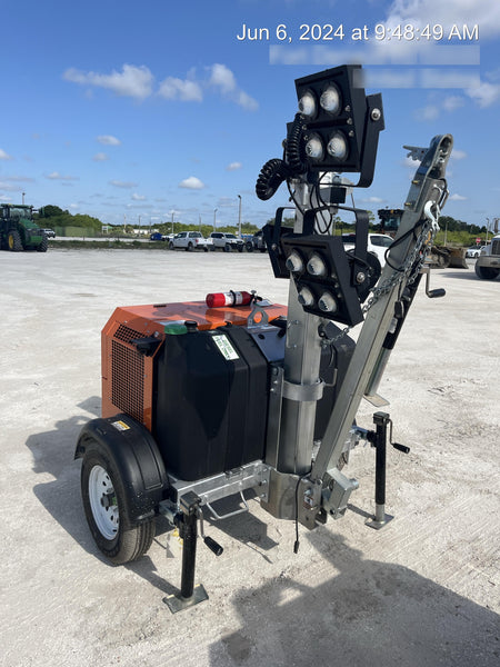 2023 Wanco WLTT-4MM4K Diesel, Deep Sea Controller, Shore Power Plug, Auto Start, (4) 350W LED Floodlights, 4kW Generator, 60 Gal Fuel Tank, 2" Ball, T3