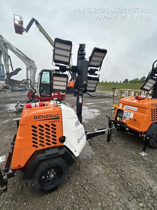 2024 Generac MLT2 Diesel, Flex Switch 120V Input, Powerzone Controller, 
(4) 320W LED Lights, 4kW Generator, 39.9 Gal Fuel Tank, 2" Ball, T3
