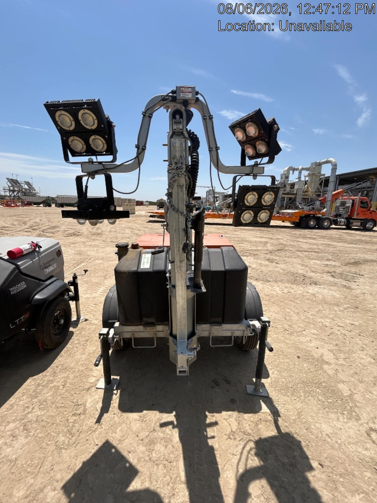 2024 Wanco WLTT-4MM4K Diesel, Deep Sea Controller, Shore Power Plug, Auto Start, (4) 350W LED Floodlights, 4kW Generator, 60 Gal Fuel Tank, 2" Ball, T3