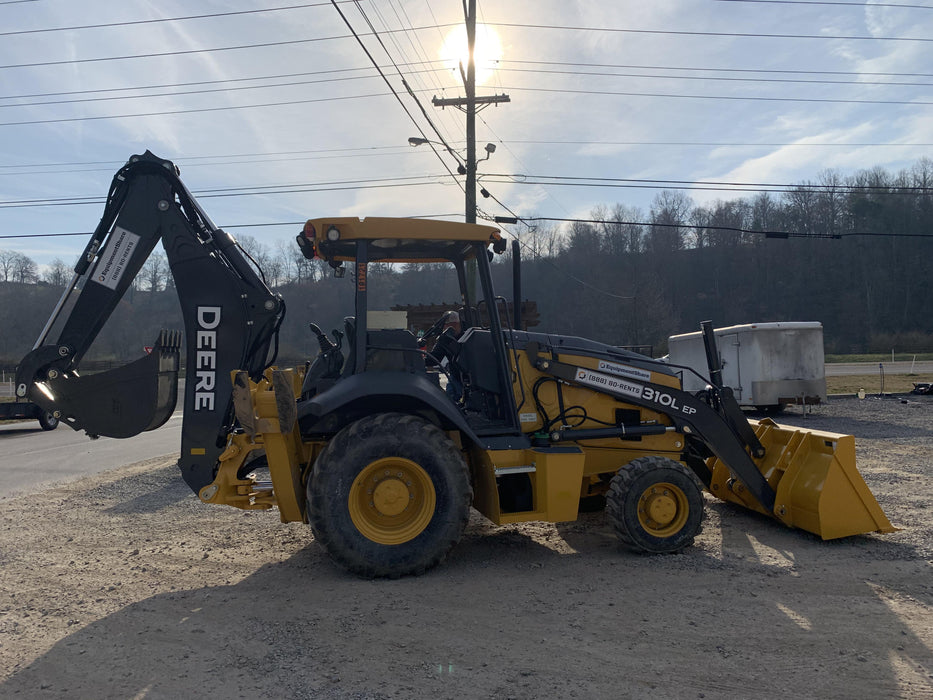 2020 John Deere 310LEP Canopy, 4WD, Standard Stick, Pilot Controls, 2 Way Hydraulics, TAG Manual QC