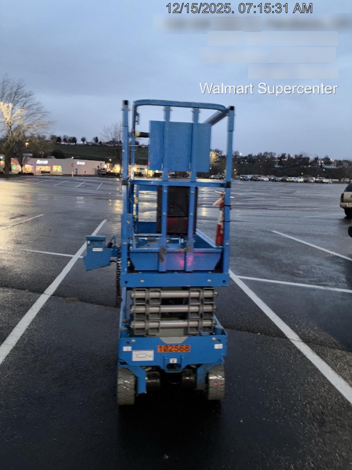 2020 Genie GS-1930 Solid Non Marking Tires, Beacon, Folding rails with half height swing gate, 800W Inverter