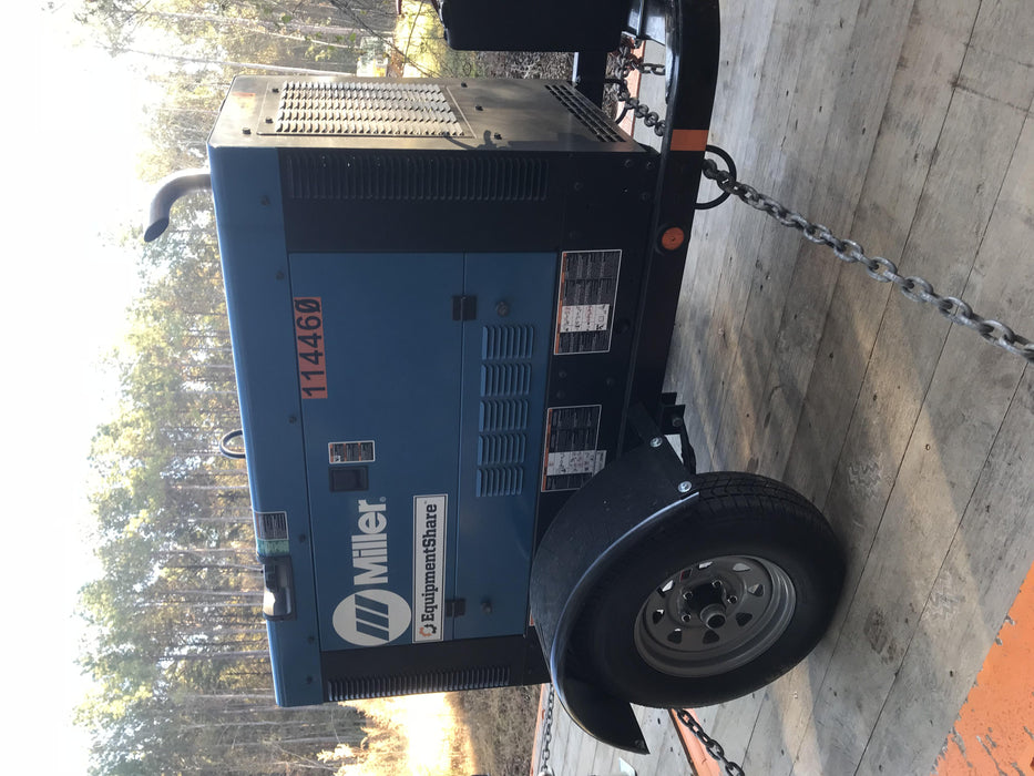 2020 Miller Electric BIG BLUE 400 Trailer Mounted Welder