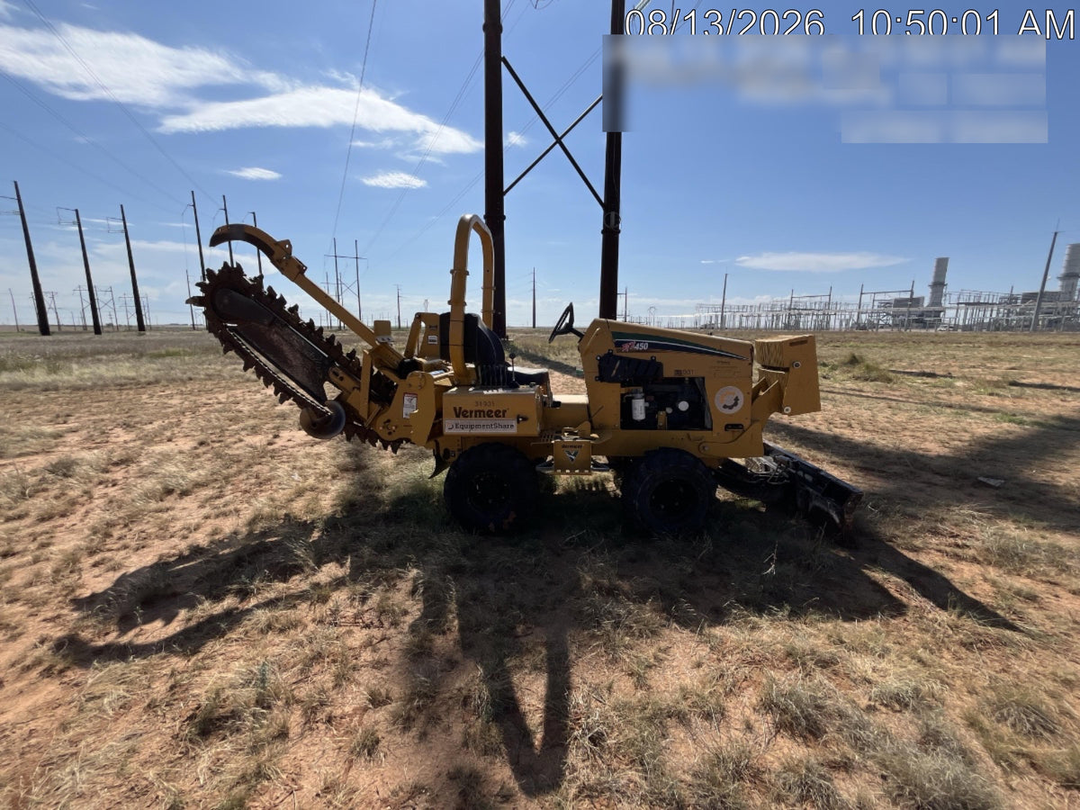 2019 VERMEER RTX450