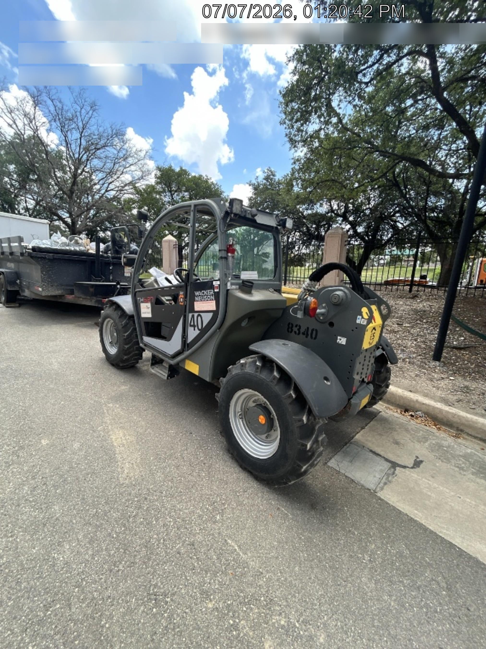2018 WACKER NEUSON TH627