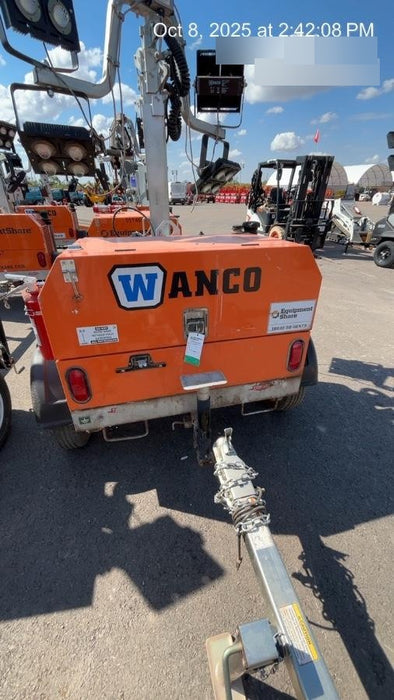 2024 Wanco WLTT-4MM4K Diesel, Deep Sea Controller, Shore Power Plug, Auto Start, (4) 350W LED Floodlights, 4kW Generator, 60 Gal Fuel Tank, 2" Ball, T3
