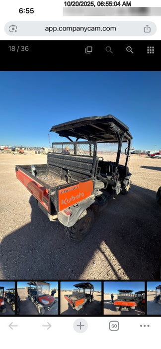 2022 KUBOTA RTV-X1140W-H (Canopy)