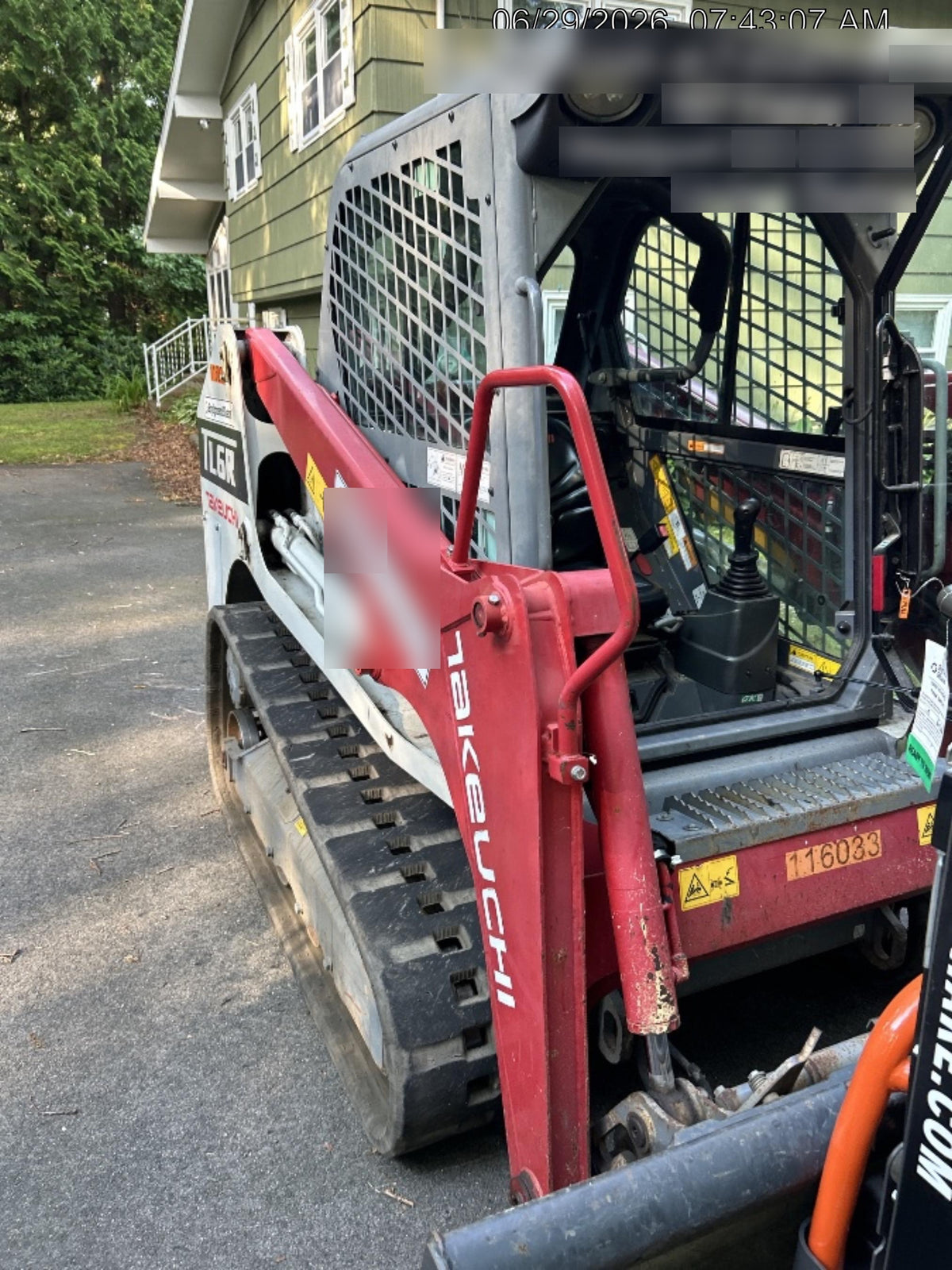 2020 Takeuchi TL6CR Cab/Heat/Air, Hydraulic QC