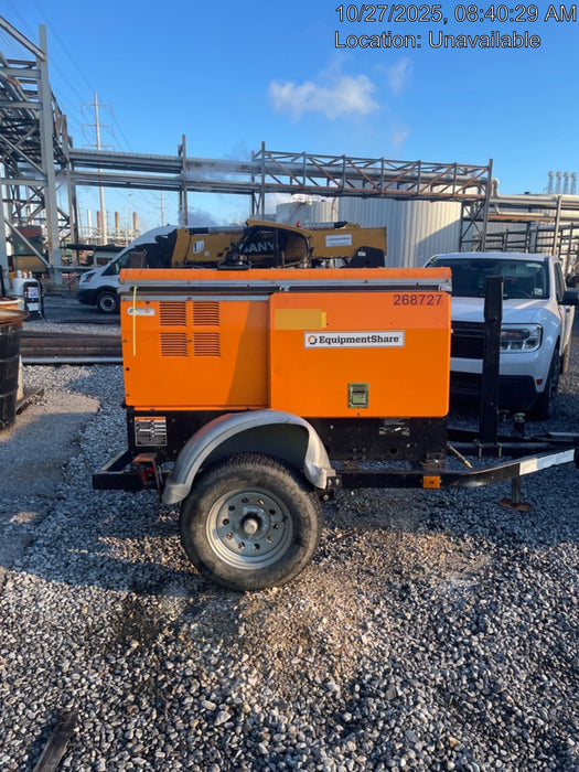 2022 Lincoln Electric LE400 Kubota V1505, Trlr, Cable Rack, Light Kit, ES Decals, T3