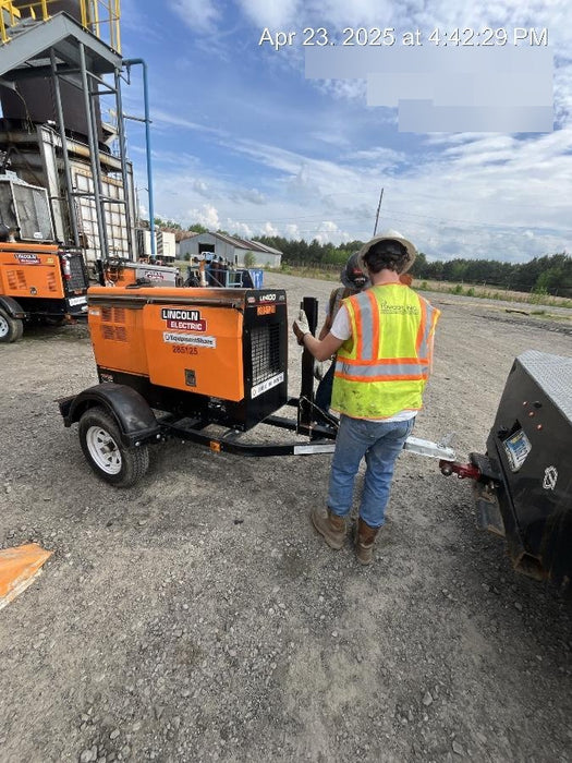 2022 Lincoln Electric LE400 Kubota V1505, Trlr, Cable Rack, Light Kit, ES Decals, T3