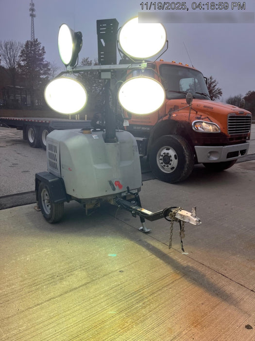 2019 Wacker Neuson LTV6L-MH Wacker Neuson LTV6L Mobile Light Tower w/Fuel Level Sensor Installed