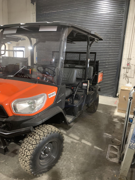 2022 Kubota RTV-X1140W-H Plastic Canopy, Windshield Acrylic Clear, LED Strobe Light, Wire Harness Kit, Back up Alarm