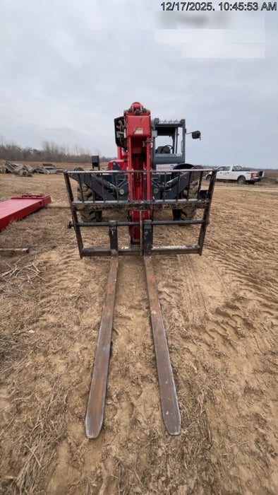 2018 Manitou MTA10055 MTA10055 - 74 HP T4, Canopy, Worklights/Strobe, Beacon, 66" Carriage, 60" Forks, Solid Tires, Lift Hook, Aux Hydraulics