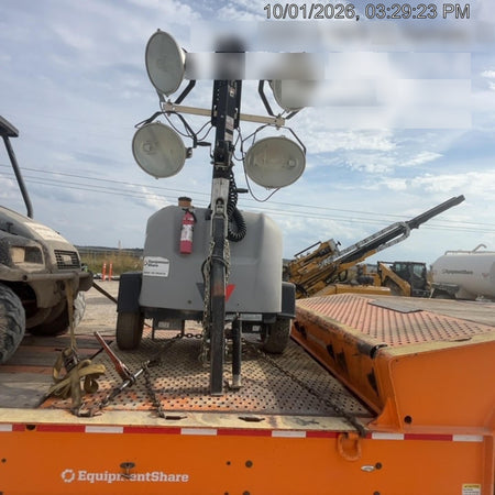 2019 Wacker Neuson LTV6L-MH Wacker Neuson LTV6L Mobile Light Tower w/Fuel Level Sensor Installed